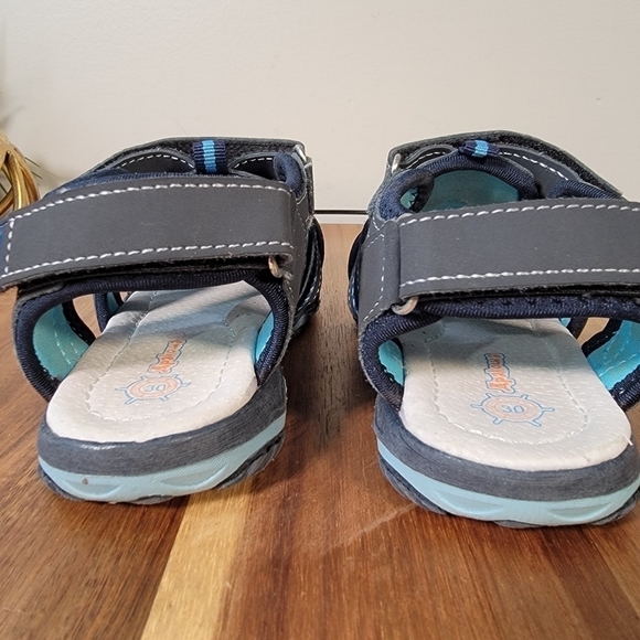 Apakowa Kid's Boy's Girl's Soft Sole Close Toe Sport Beach Sandals Size 12 - Picture 10 of 13